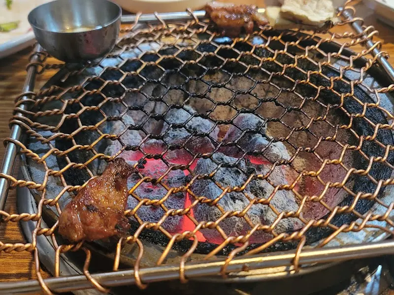 숯불 위 갈매기살