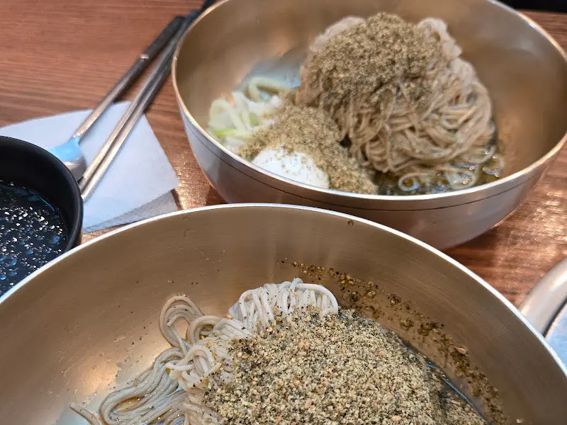 들기름 막국수 근접 사진