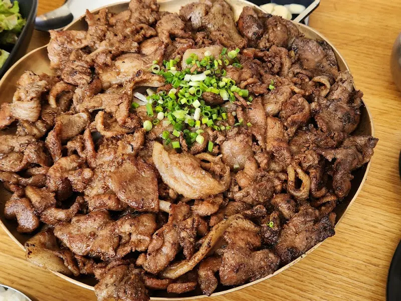 푸짐한 불고기 한 상차림