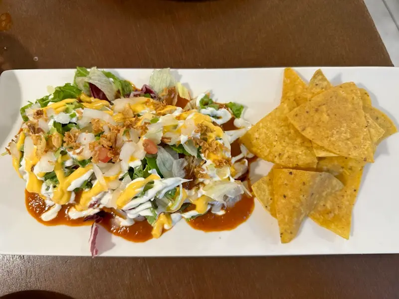 아름다운 플레이팅의 타코