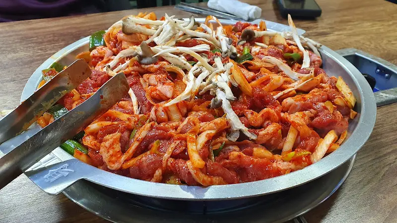 오리불고기 비주얼