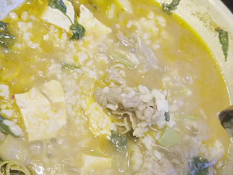 된장밥의 따뜻한 풍경