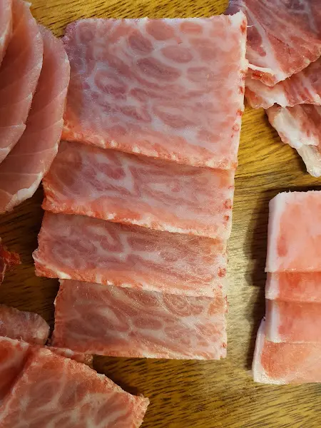 마블링이 예술인 참치