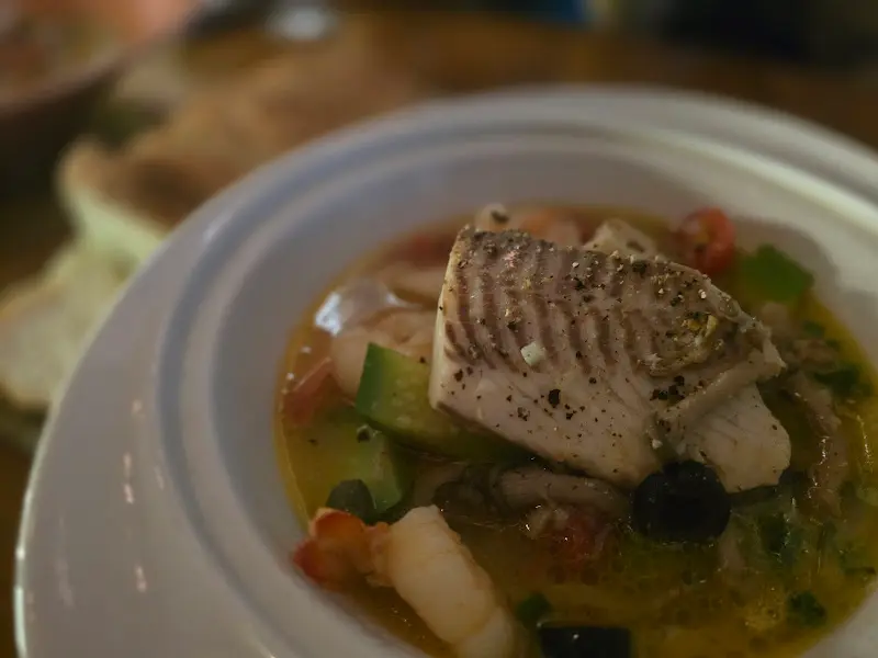 도미찜 클로즈업 사진