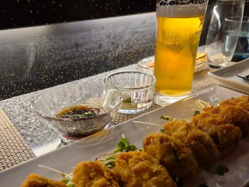 굴튀김과 맥주