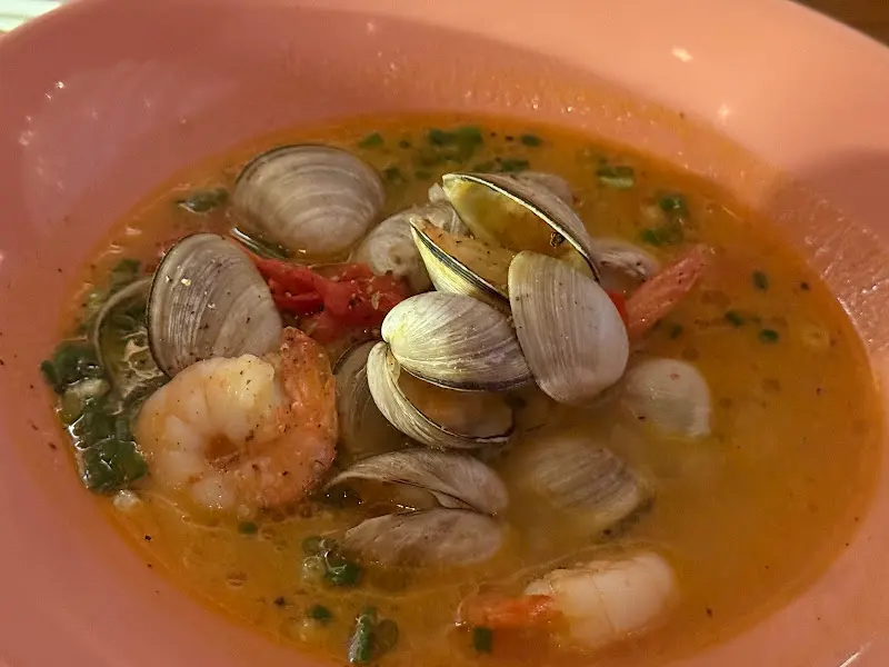 조개찜 클로즈업 사진