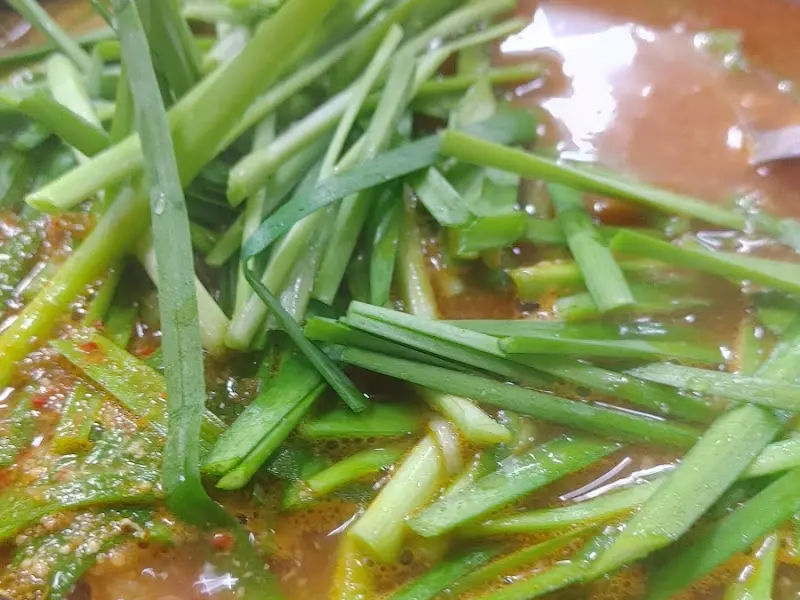 흑염소 탕 근접샷