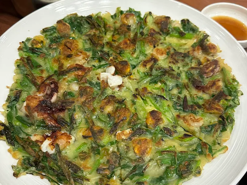 미나리 해물파전