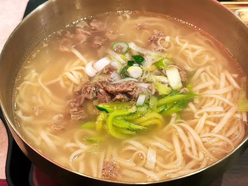 한상차림 정갈한 모습