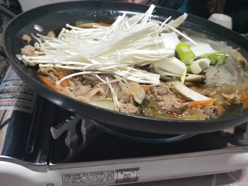 산채정식 메인 요리