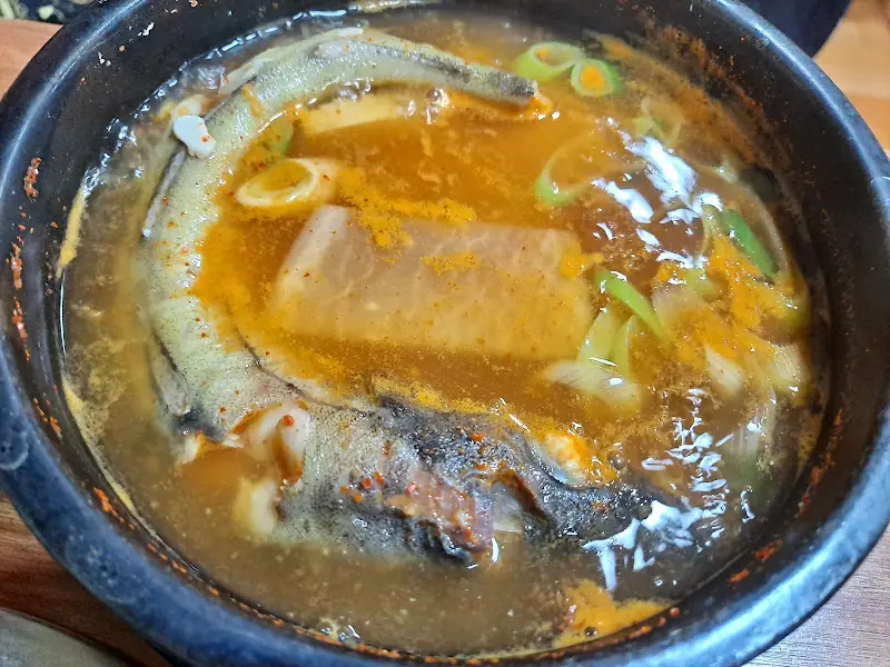 생태탕 클로즈업