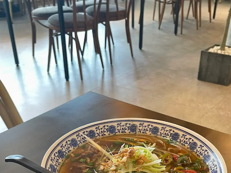 아롱사태 쌀국수의 디테일 샷