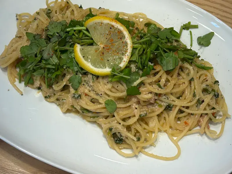 봄 향기 가득한 명란 파스타