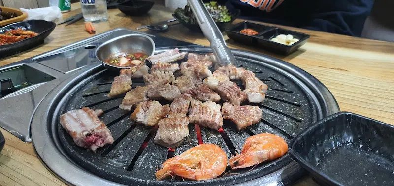 잘 익은 갈비의 모습