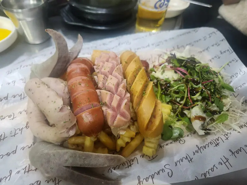 소세지 야채볶음