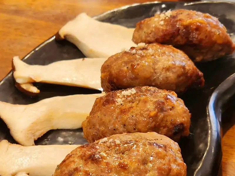 윤기가 흐르는 떡갈비