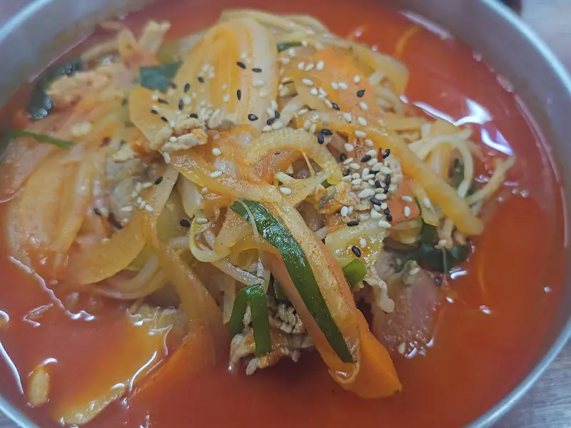 차돌짬뽕 근접샷