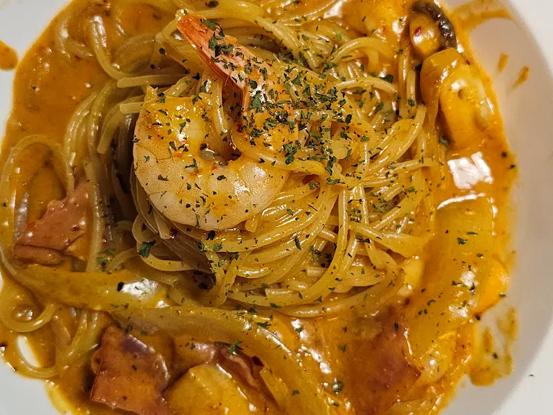 새우가 들어간 파스타