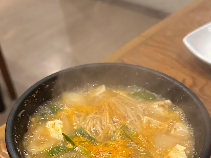 보글보글 끓는 된장찌개