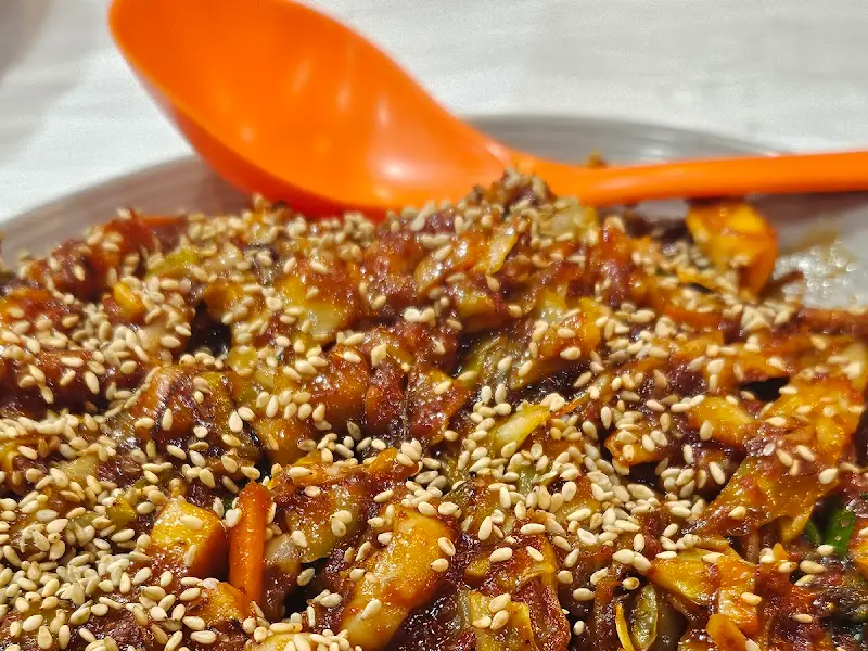 낙지볶음 클로즈업