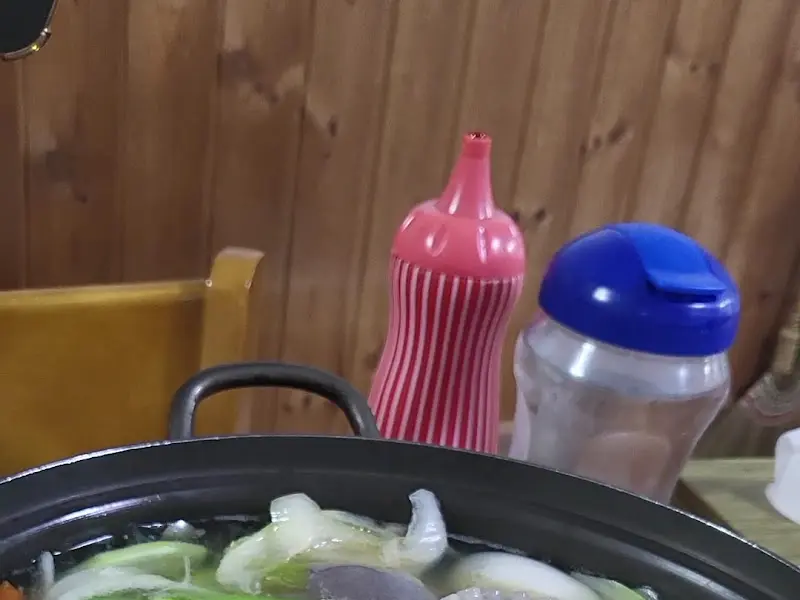 뽀얀 국물의 백숙