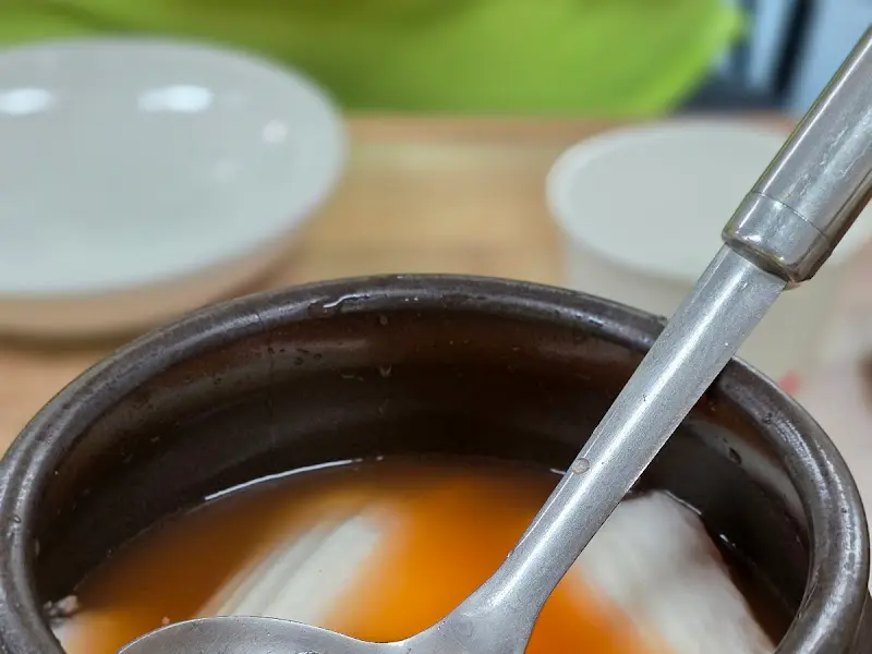 물김치 클로즈업