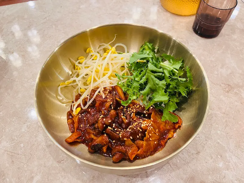 통낙지볶음 비빔밥