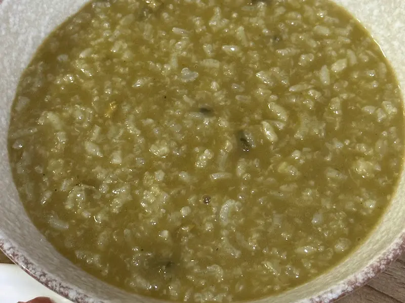 진한 전복죽의 풍미