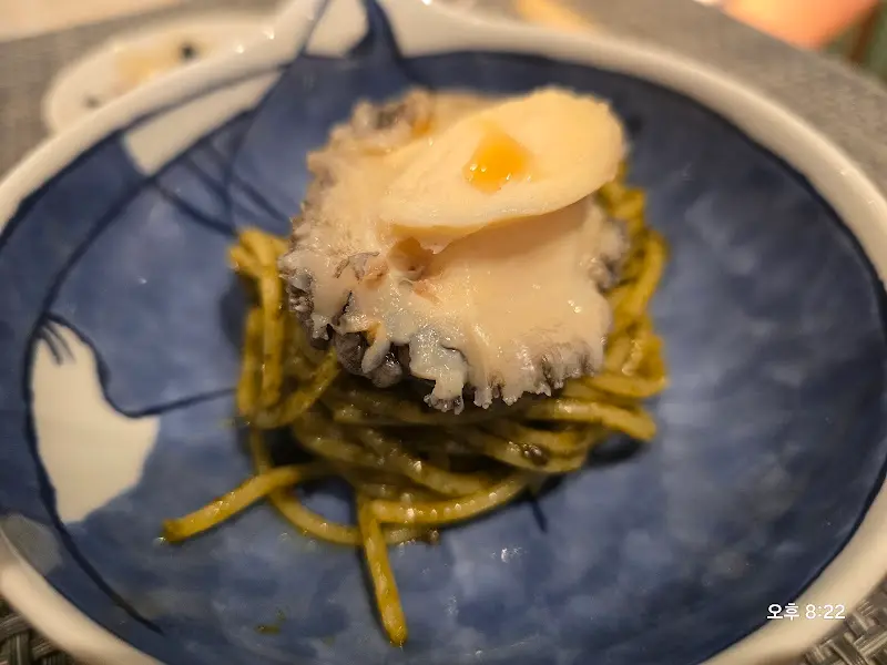 독특한 면 요리