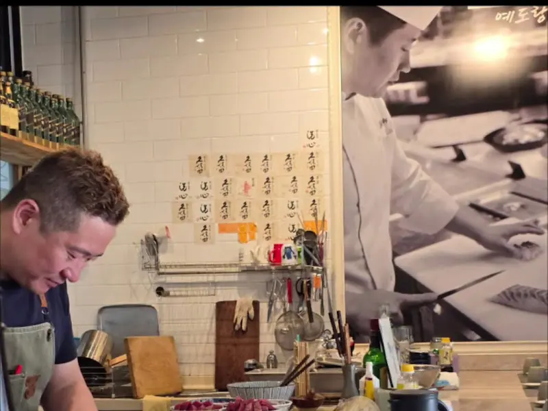 요리하는 사장님