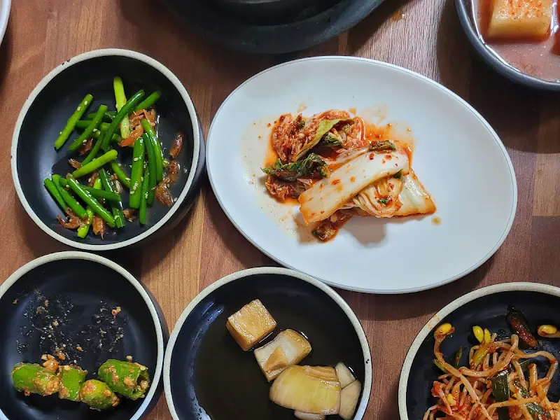 장수장 밑반찬 클로즈업