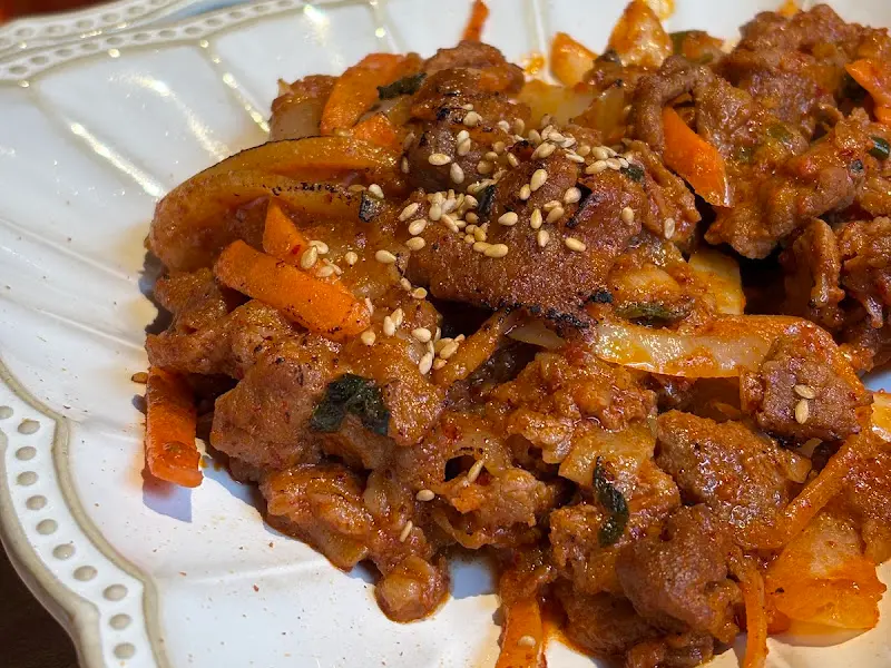 윤기가 흐르는 제육볶음