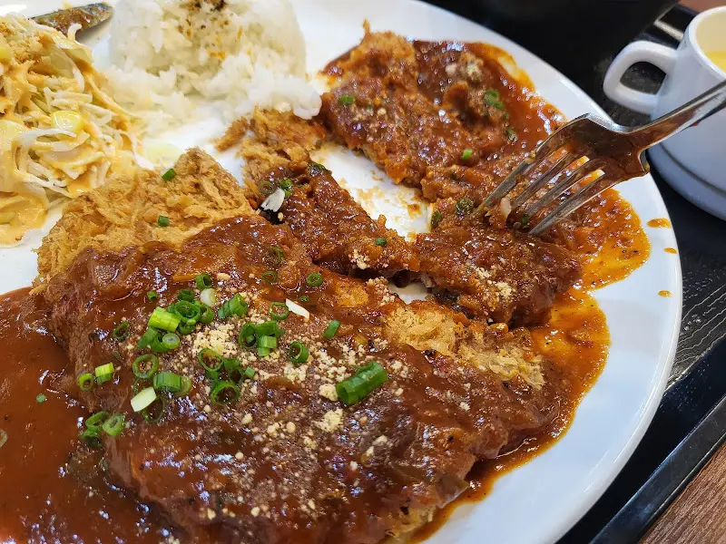 돈까스백작 매운 돈까스