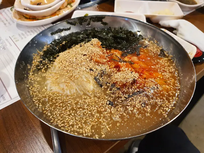 김치말이국수