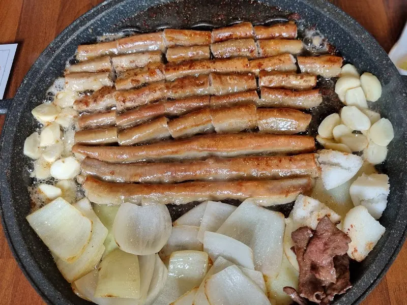 곱창 디테일 샷