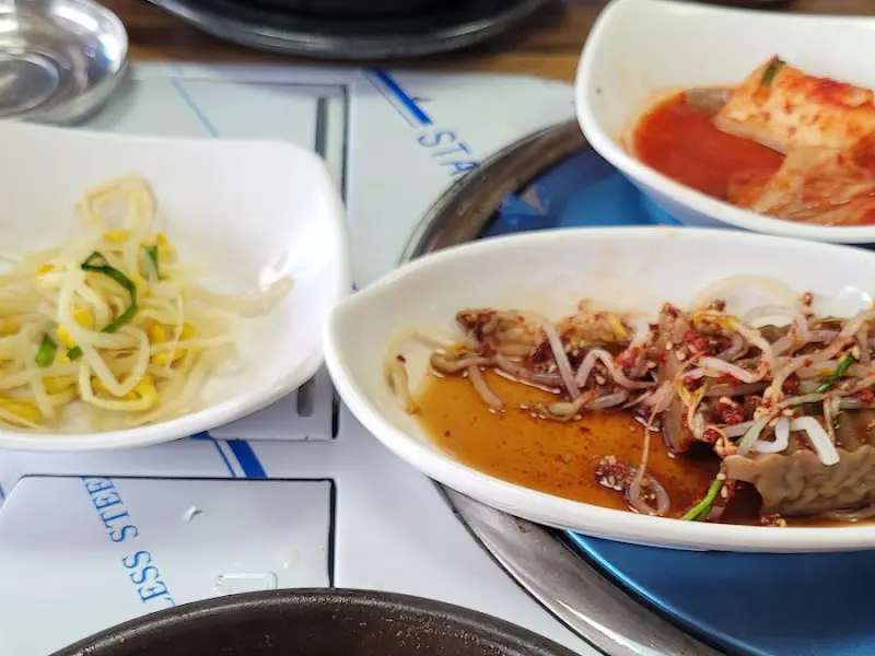 밑반찬 클로즈업