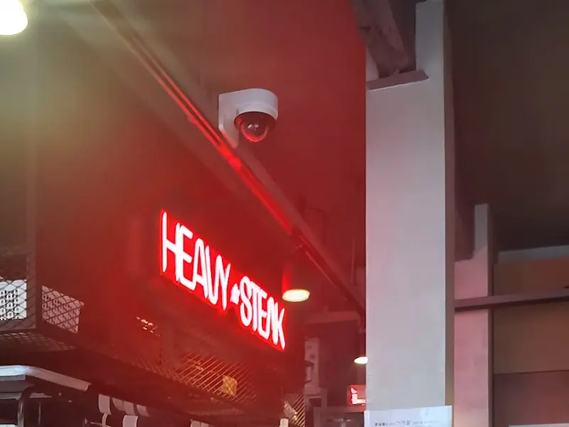 헤비스테이크 간판