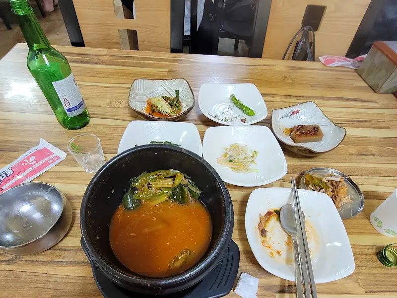 통태탕 한 상 차림