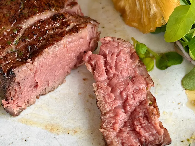샤토브리앙 스테이크 단면