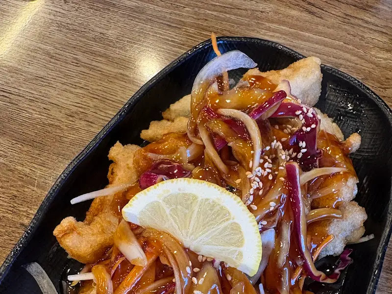 레몬 간장 탕수육