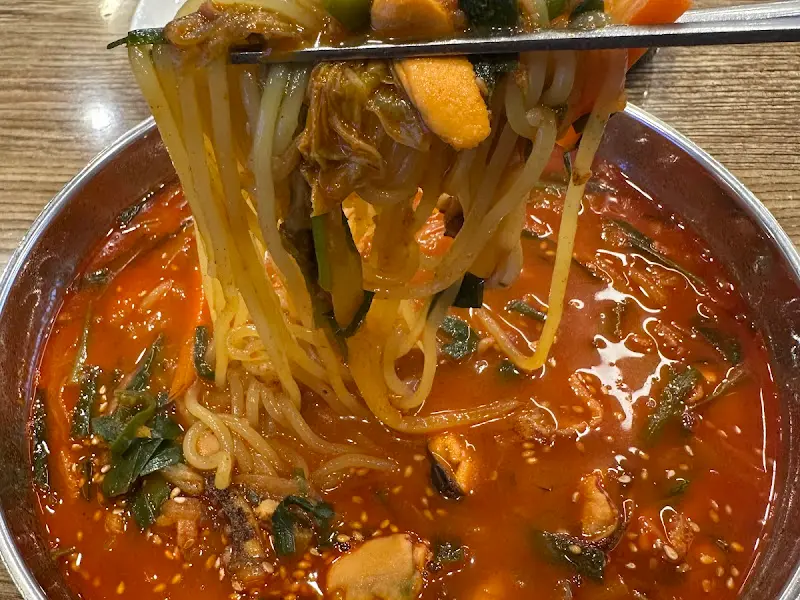 교동짬뽕 면과 해산물