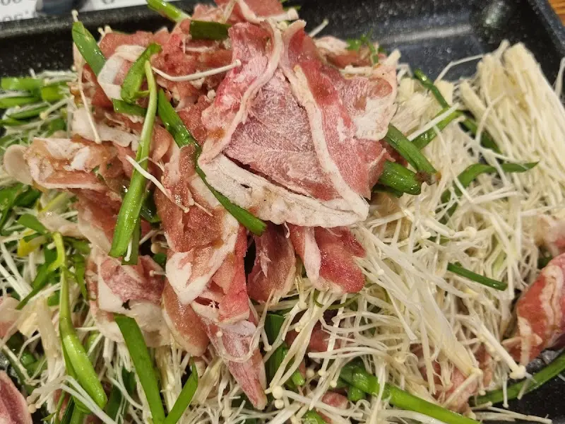 푸짐한 오리불고기