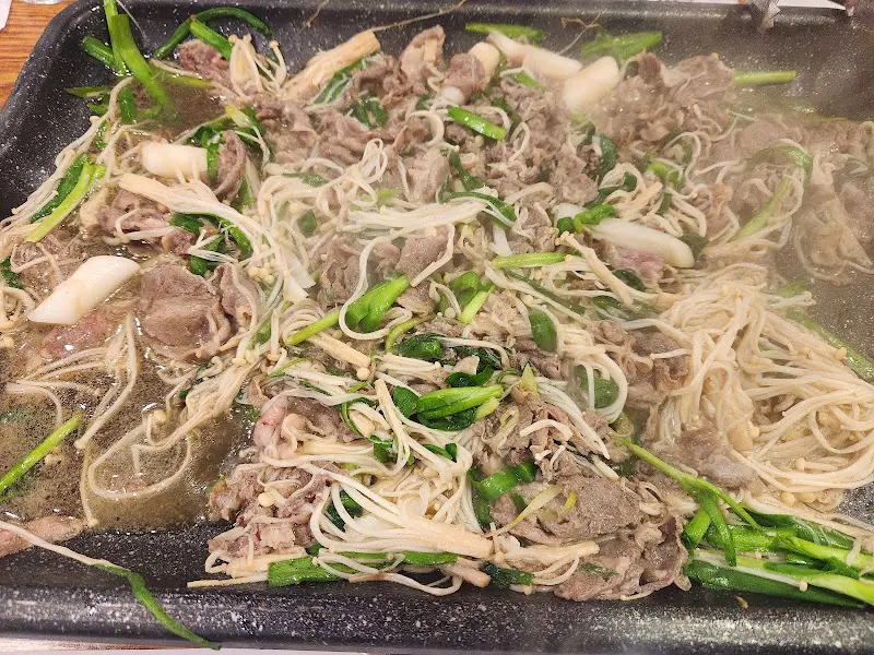 익어가는 오리불고기