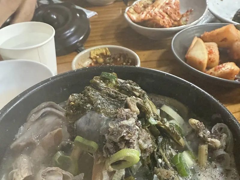 시래기가 듬뿍 들어간 순대국