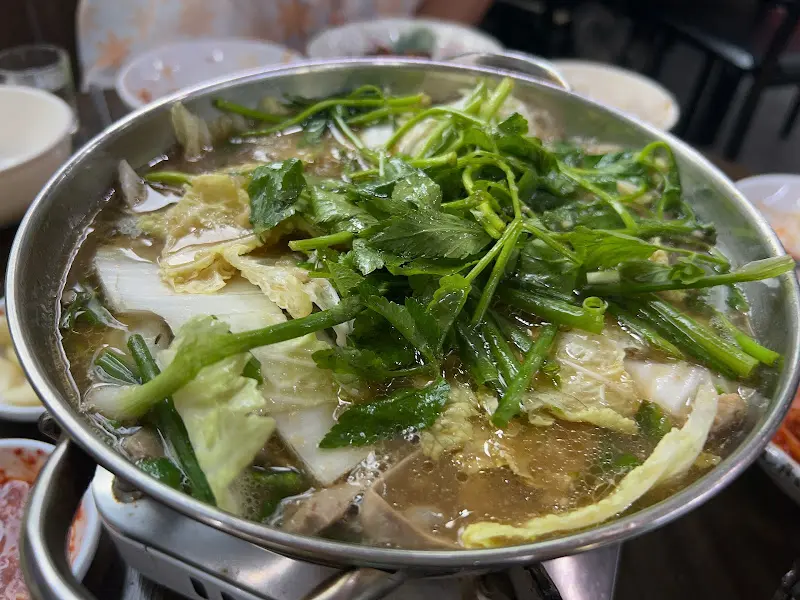 홍어애탕의 시원한 국물