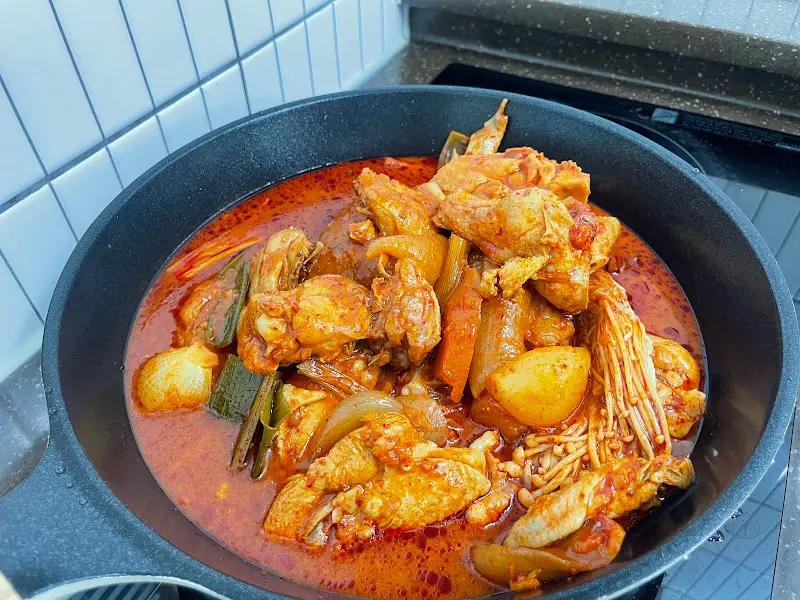 닭볶음탕 전체샷