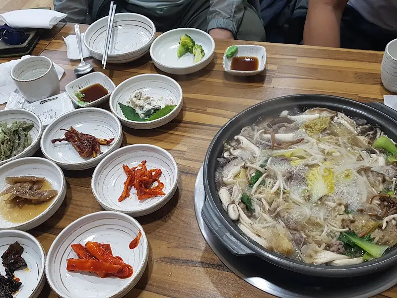 솔향버섯마을 반찬