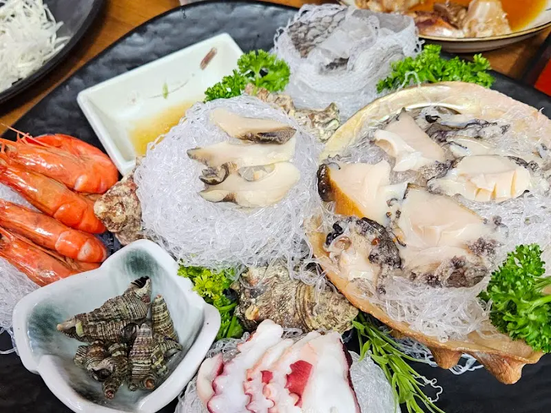 해산물 한 상 차림