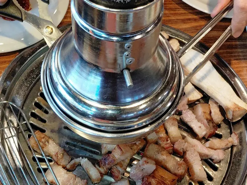 잘 익은 삼겹살