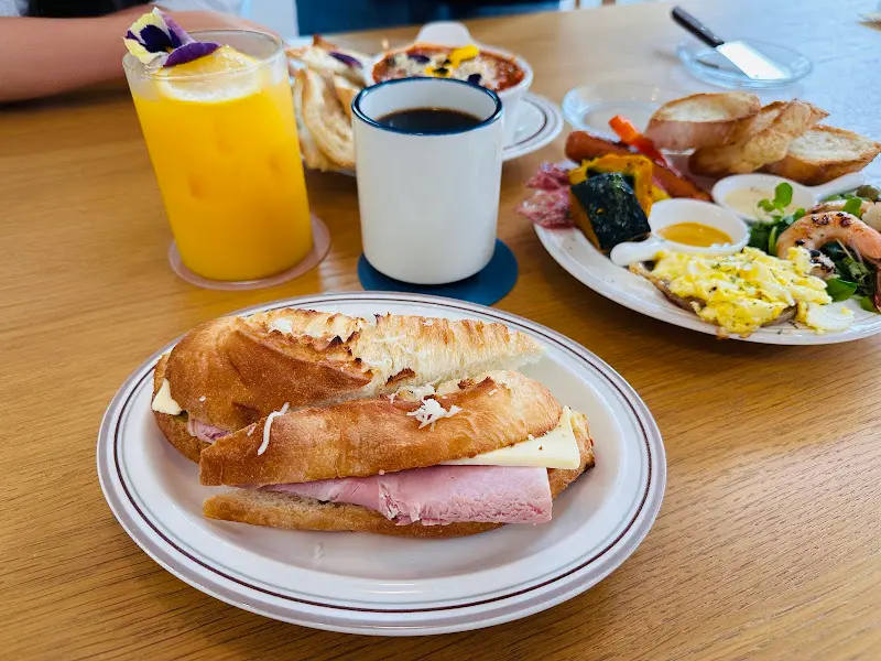 브런치 메뉴 전체샷